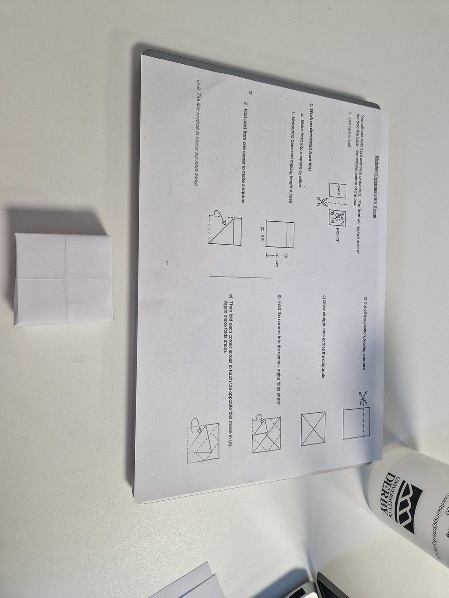 JGregory_OT's tweet photo. Proud of the box I made this morning in the EOP workshop... Always the last to finish, but that's what you get when you're a perfectionist 🫣 slow but steady wins the race 🏁 although I didn't win the incentive of malteasers - booooo 😂 
#activityanalysis 
#motivation https://t.co/FyD6YqJvHg