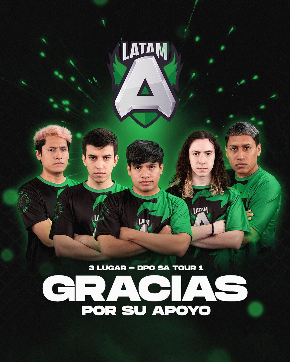 Gracias por todo su apoyo durante el primer tour del DPC-SA, continuaremos trabajando para tener un mejor nivel, recuerda nunca rendirte 💚

#SomosAlliance #LongLiveAlliance