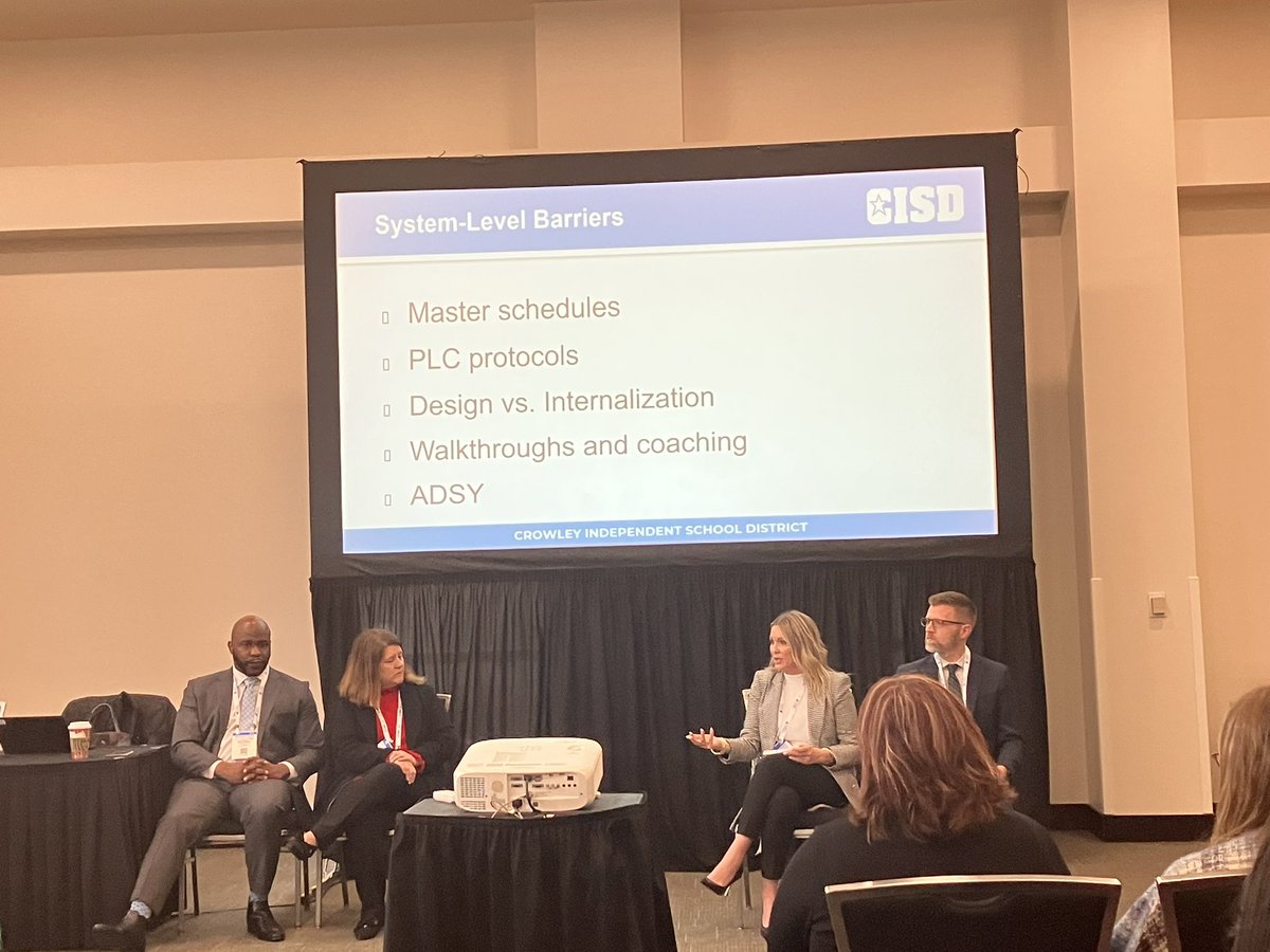 alexandersc95's tweet photo. Enjoyed hearing how an ADSY expanded learning calendar supported their HQIM implementation in @CrowleyISD. Even cooler because part of the presentation was done by my first TX Teacher Mentor Nicholas Keith! @EducateTexas @CrowleyISD @EvermanISD @LubbockISD @tasanet https://t.co/rAeeE63ttQ