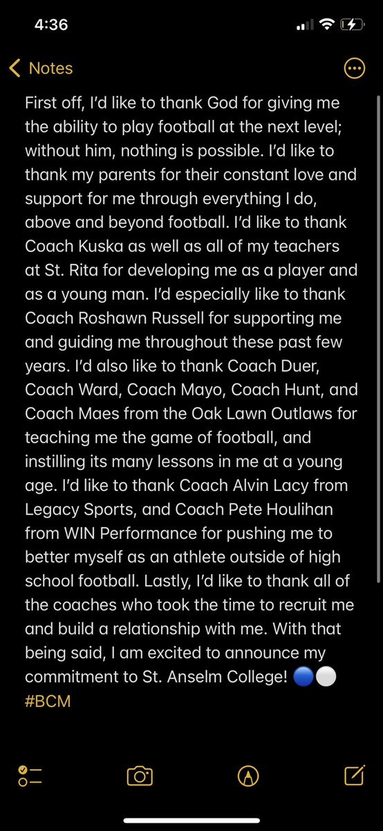 Justin_Stawczyk's tweet photo. COMMITTED‼️🏠 @CoachJoeAdam @CoachBraine @STAHawksFB @StRitaFootball @LSC_Sports @Phouly31 https://t.co/L0u2vgd9Bu