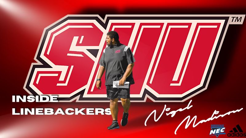 I am so happy to be named the new Linebackers Coach at Sacred Heart University. @SHU__Football. Thank you @mark_nofri for the opportunity. I’m ready to roll and chase greatness!!! Let’s put a stamp on this! #SHUGRIT #RollPIOS #YLN