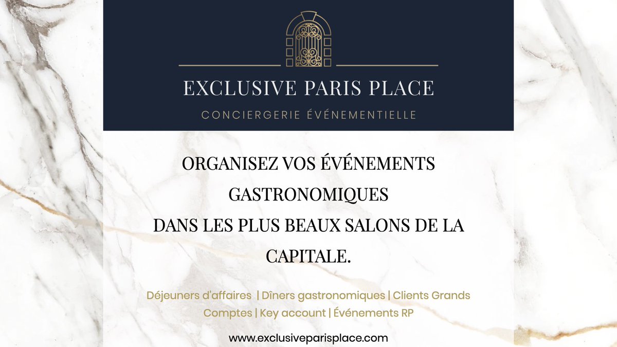 place_exclusive's tweet photo. Créez des moments d’exception entre vos convives.
#exclusiveparisplace
#luxuryevent
#paris #event https://t.co/cNvW0ttkWT