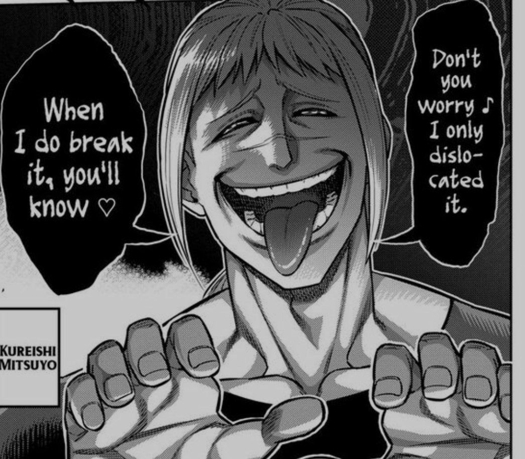 Ej_KTT's tweet photo. @LuckyShazo Can't forget his best panel. 
(Disclaimer: He only did this to a piece of shit) https://t.co/mQD0CgliV5