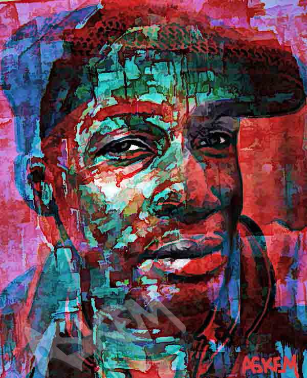 A5KEM's tweet photo. Grandmaster Flash 
By ASKEM @A5KEM 
Art You Can Hear™️
https://t.co/xk2GR2W1kF 
#artyoucanhear https://t.co/ouGA36dnO8