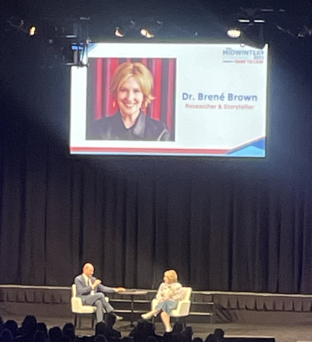 areyna117's tweet image. Incredible keynote by @BreneBrown! Thank you for reminding me “I’m not here to be right, I’m here to get it right.” #TASAMidWinter2023