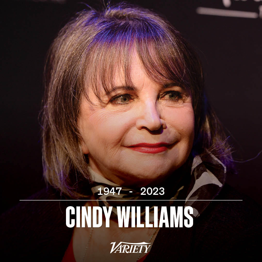 #CindyWilliams Her unpretentious intelligence, talent, wit &amp; humanity impacted every character she created &amp; person she worked with. We were paired as actors on 6 different projects. #AmericanGraffiti a couple of dramas &amp; then #HappyDays &amp; #laverneandshirley Lucky me. RIP, Cindy https://t.co/pXc9bQhNIk