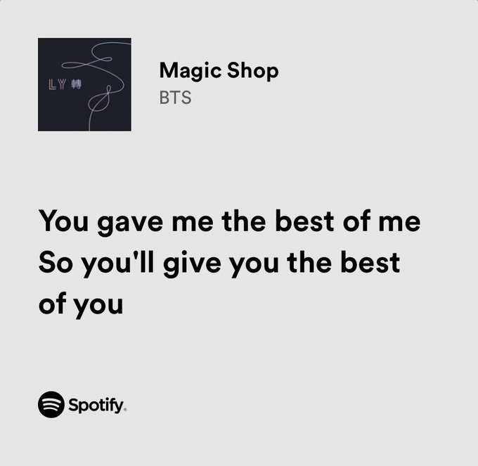 thesadbaby's tweet photo. bts / magic shop https://t.co/FUXnAffAhO