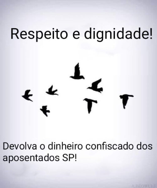 dirlenecattai's tweet photo. RESTITUIÇÃO JÁ DOS VALORES APREENDIDOS DOS Aposentados GovSP 🖊️👆🏻❗
@itamar_borges
@vcamarinha
@pl22sp
@alexdmadureira
@tarcisiogdf
@gilmacisantos10
@carlaopignatari
@republicanos10
@_andredoprado
#RespeitemAposentados https://t.co/nXPuTJE171