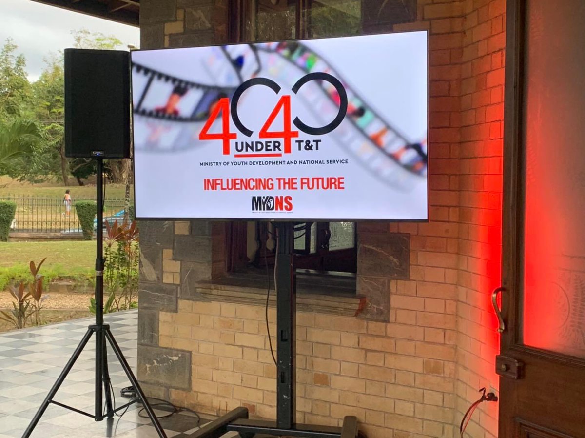 ttgovcomms's tweet photo. A glimpse behind the scenes earlier this evening, as Minister Symon de Nobriga prepared to deliver remarks at the launch of the @mydnstt 40 Under 40 T&amp;T Campaign.

#40under40 https://t.co/AtgTXI2StN