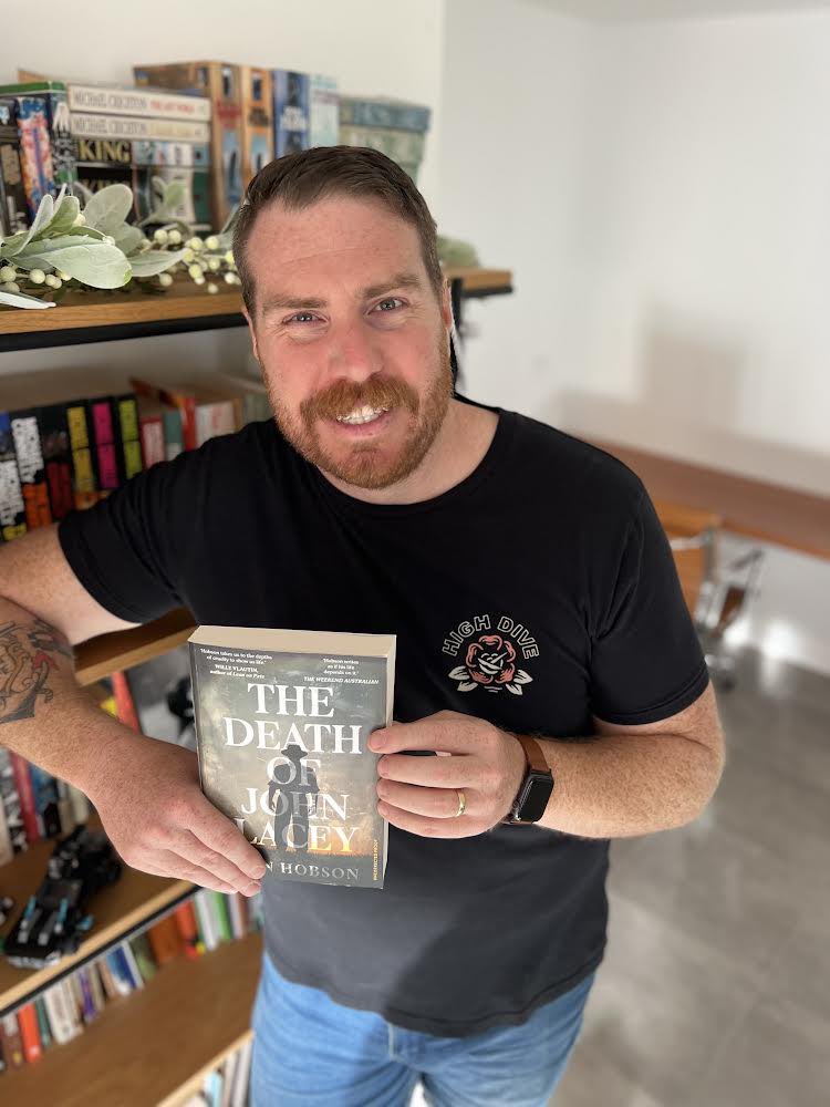 Today is the day everybody! #thedeathofjohnlacey should be rocketing into book stores today! Thank you so much for purchasing/reading/reposting/reviewing, or anything you’ve ever done. Really appreciate all of you. @AllenAndUnwin