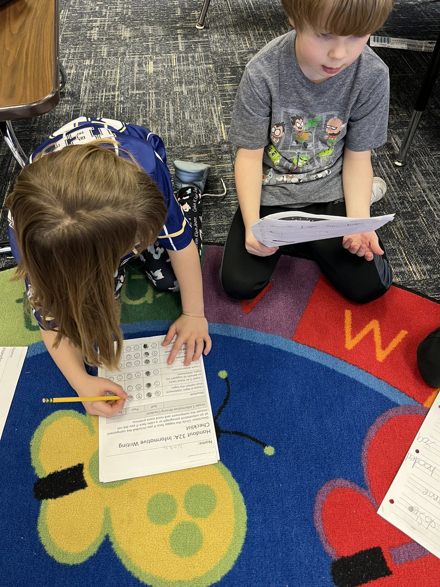 MeredithFreida's tweet image. Learning how to be peer editors with our informative paragraph checklists #witandwisdom #creaturefeatures