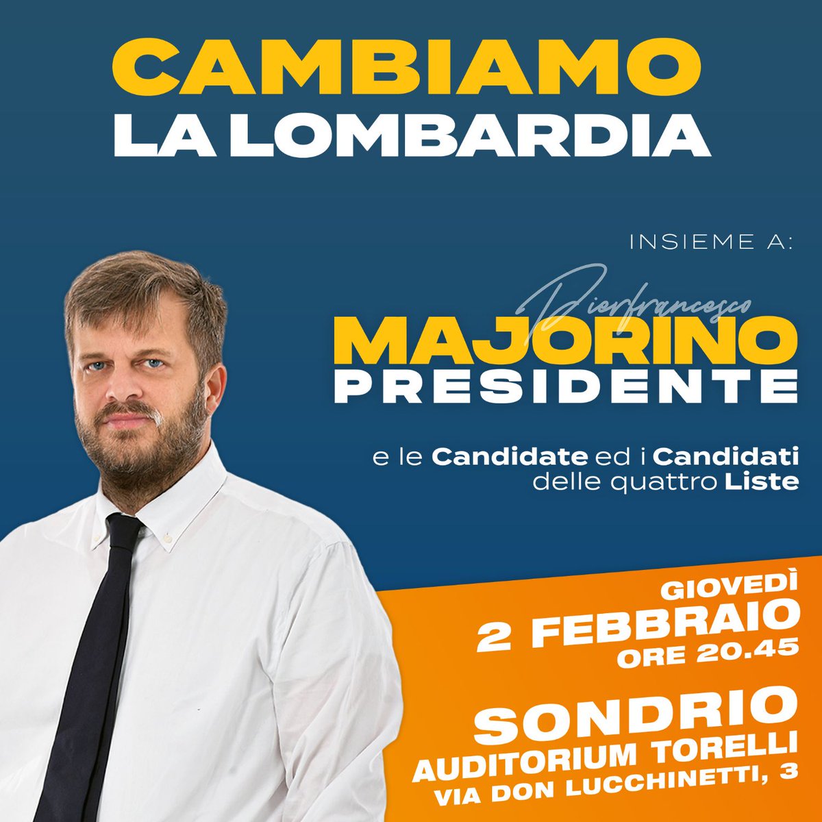 PierluMorelli's tweet photo. Pierfrancesco Majorino a Sondrio - https://t.co/usopD6sqFK https://t.co/cHqOaEMbkH