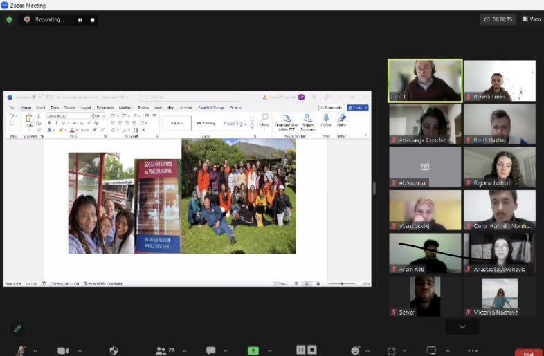 MindLeaps's tweet image. Today, MindLeaps North Macedonia started the 8th cohort of the Virtual Academy with “Business &amp;amp; Entrepreneurship”.Professor Tessendorf of Mercer University spoke about the Business Model Canvas. #course #merceruniversity #learningtricks #new #zoom #virtualacademy  @MercerYou