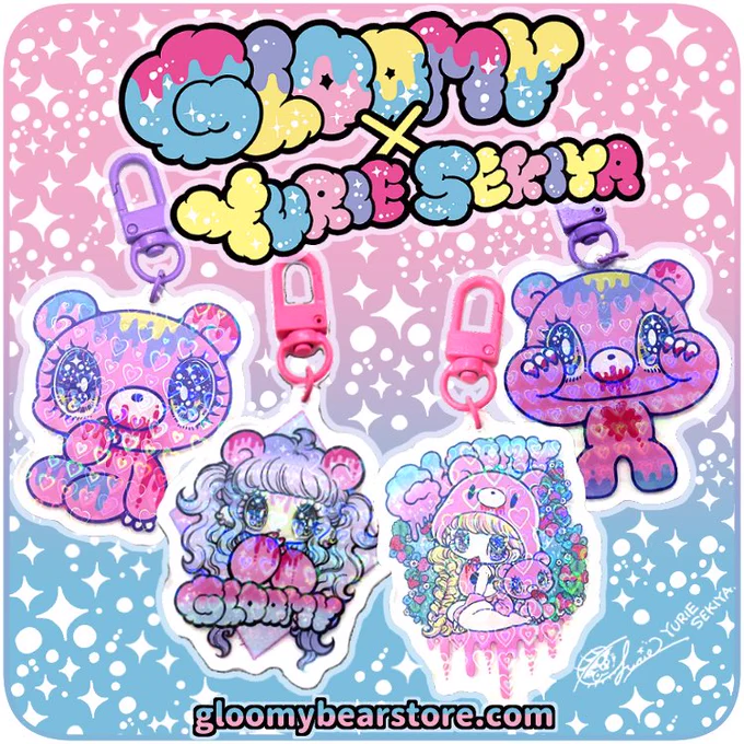 🔥GLOOMY×YURIE SEKIYA🔥
acrylic keychains💖

https://t.co/0QoTsp62xN 