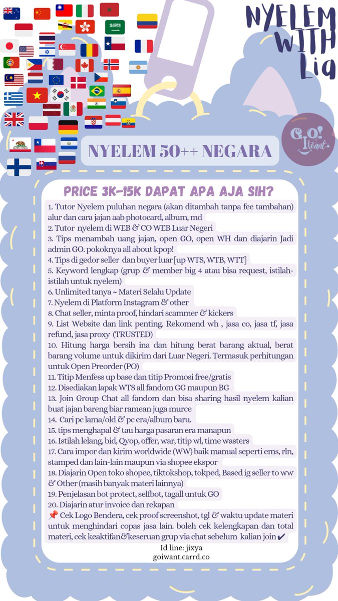 🛒 Lia | TUTOR OPEN GO, TUTOR NYELEM, BUKA WH tweet media