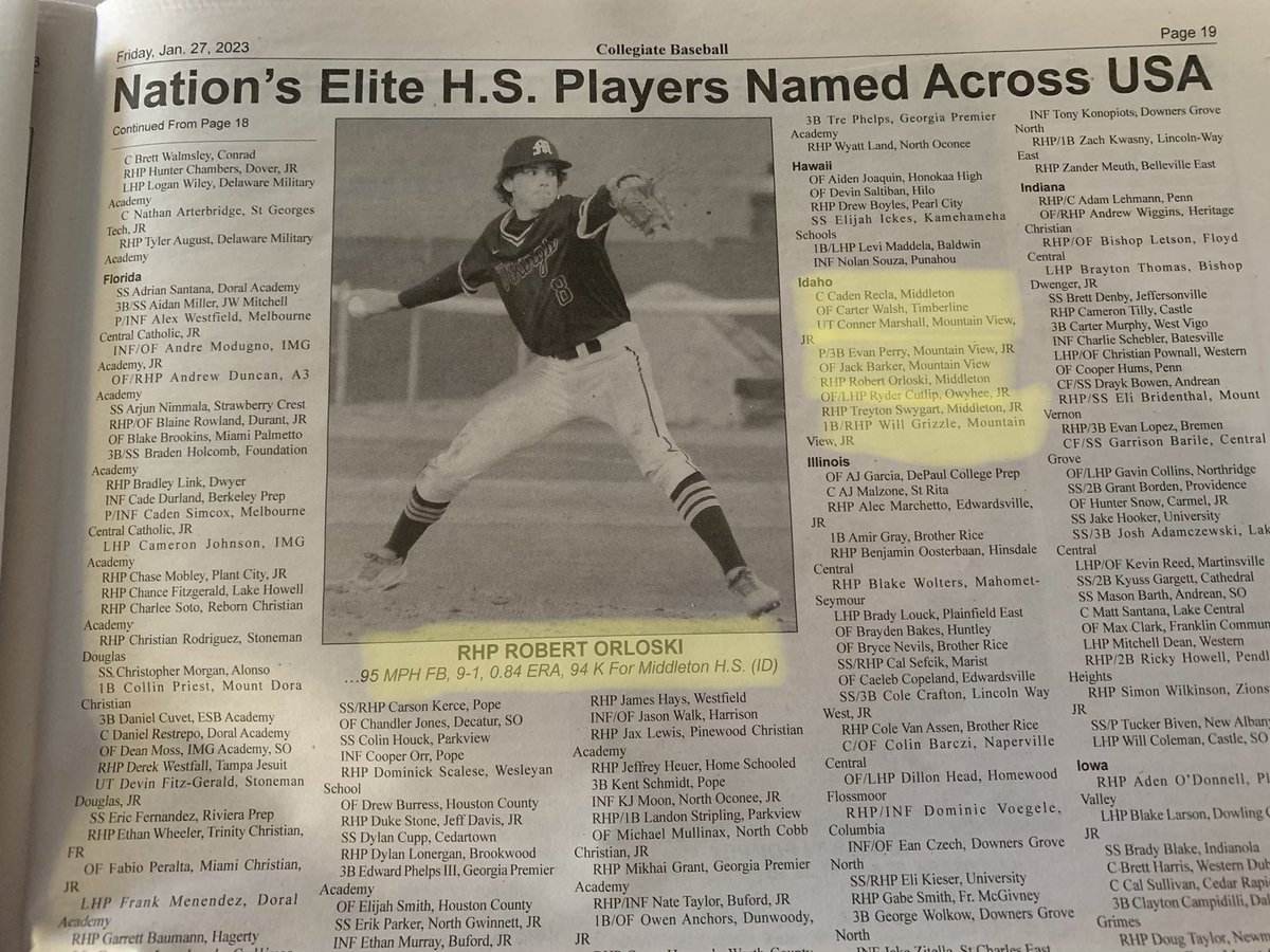 Craig Recla (@craigrecla) on Twitter photo Hard working kids getting recognized! Great Coaching. . <a href="/BryanSwygart/">Bryan Swygart</a> <a href="/bobby_sutcliffe/">Bobby Sutcliffe</a> <a href="/MHSBSBLVikings/">Middleton Vikings Baseball</a> These young men are making everyone proud.<a href="/CadenRecla/">Caden Recla</a> <a href="/RobertOrloski/">Robert Orloski</a> <a href="/TreySwygart/">Trey Swygart</a> Next level players.<a href="/UTSABSB/">UTSA Baseball βΎοΈ</a> <a href="/ButteBaseball/">ButteCollegeBaseball</a> <a href="/PortlandBSB/">Portland Pilots Baseball</a> Hard working kids getting recognized! Great Coaching. . <a href="/BryanSwygart/">Bryan Swygart</a> <a href="/bobby_sutcliffe/">Bobby Sutcliffe</a> <a href="/MHSBSBLVikings/">Middleton Vikings Baseball</a> These young men are making everyone proud.<a href="/CadenRecla/">Caden Recla</a> <a href="/RobertOrloski/">Robert Orloski</a> <a href="/TreySwygart/">Trey Swygart</a> Next level players.<a href="/UTSABSB/">UTSA Baseball βΎοΈ</a> <a href="/ButteBaseball/">ButteCollegeBaseball</a> <a href="/PortlandBSB/">Portland Pilots Baseball</a>