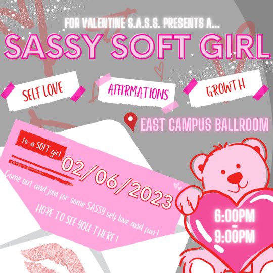 Sick and tired of the lover boys, and want to spoil yourself? We welcome you to Sassy Soft Girl where the love starts and ends with you!💕 #ASUTwitter