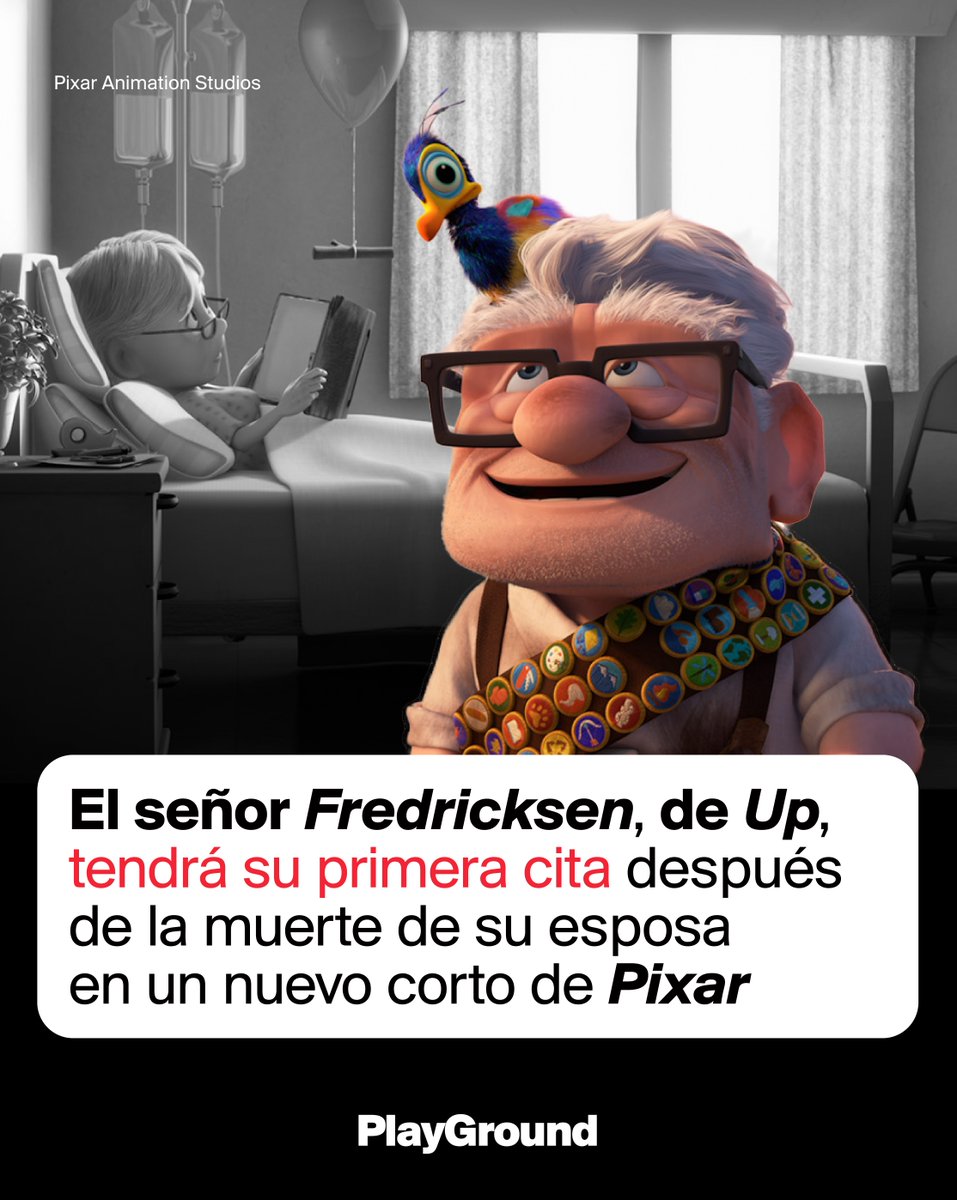 El señor Fredricksen le dará otra oportunidad al amor (o a una amistad) en  un nuevo corto de Disney, ¿a favor?, image size:957x1200