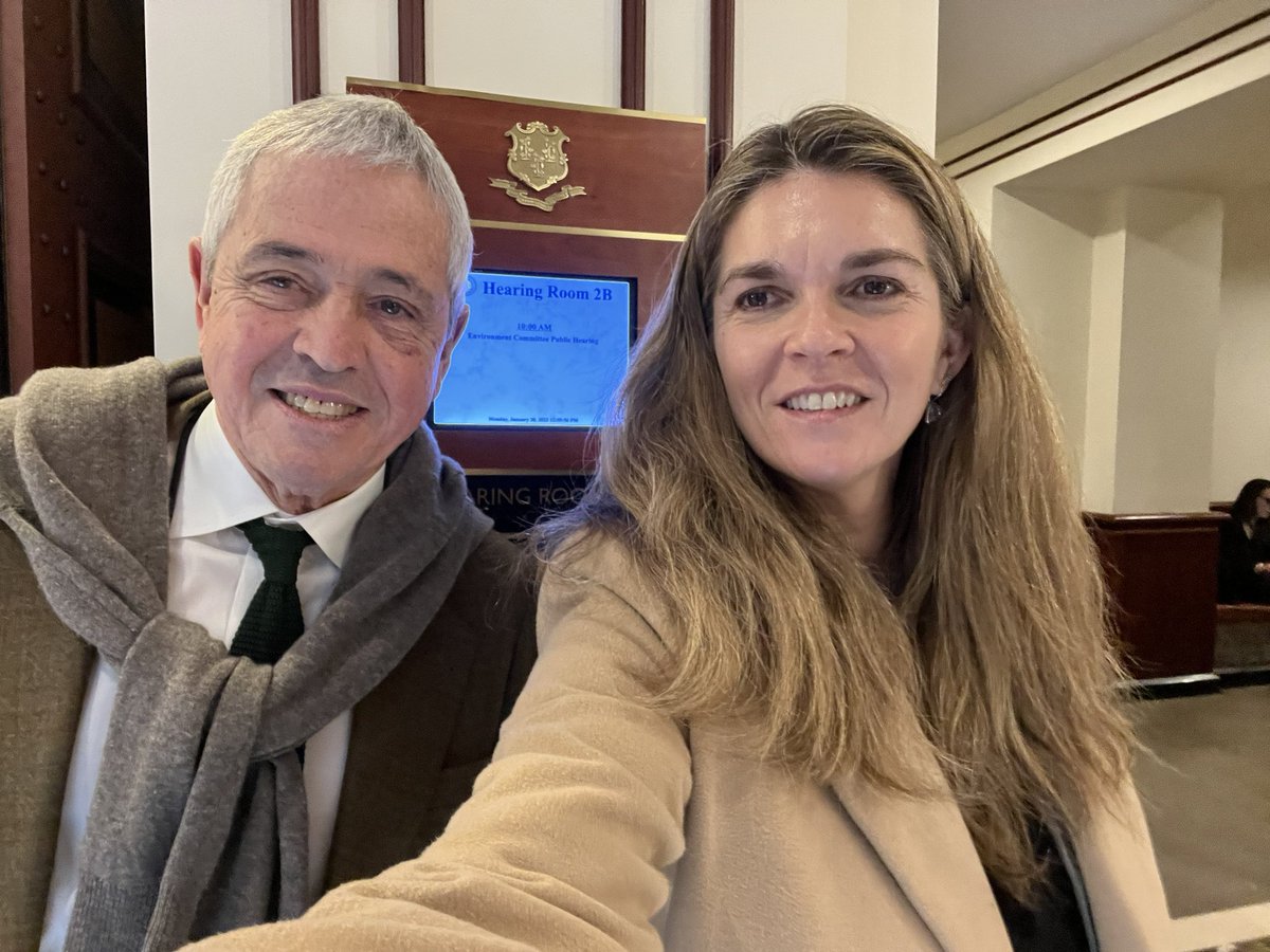 Thank you Hector Arzeno, CT State Rep, for inviting us to participate in the Environmental Committee Hearing (pictured w/ <a href="/laxmiw/">Laxmi Wordham</a> Chief Growth Officer). <a href="/BrightFeeds/">Bright Feeds</a> eager to help develop policy to sustainably dispose of CT’s #foodwaste in state as best economic solution for all