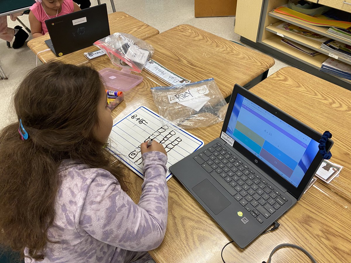 ashleymalk's tweet photo. Last week, @CedarForestES ‘s amazing ITRT, Mr. Streable came into our classroom and taught us all how to use the app “booklet.” Since then, the class has had a ton of fun reviewing concepts taught by playing all the educational games the app produces for us! https://t.co/LBY3M42Gxt