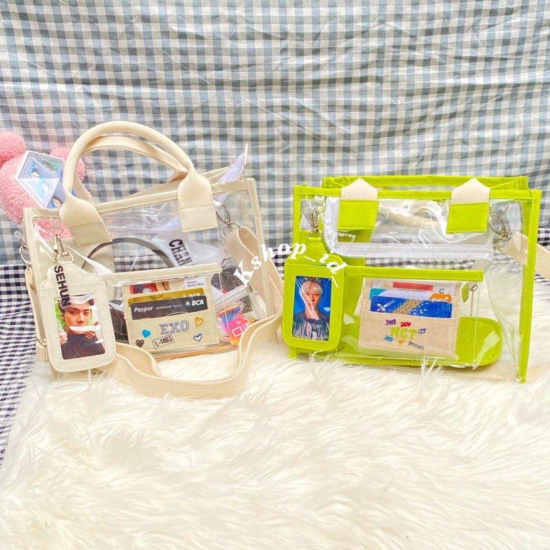 mydaysik's tweet image. Rekomendasi Tas PVC cocok untuk konseran uhuuyy🫢✨

#taspvc #kpop #bag #shopee #shopeeaffiliate