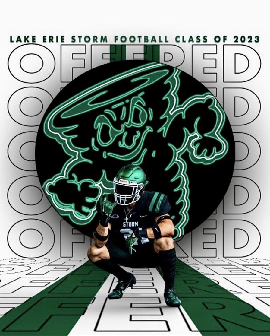 Thank you <a href="/LakeErieFB/">Lake Erie Storm Football</a> for the offer to play at the d2 level 💚💚 <a href="/dj_boldin/">Dj Boldin</a>