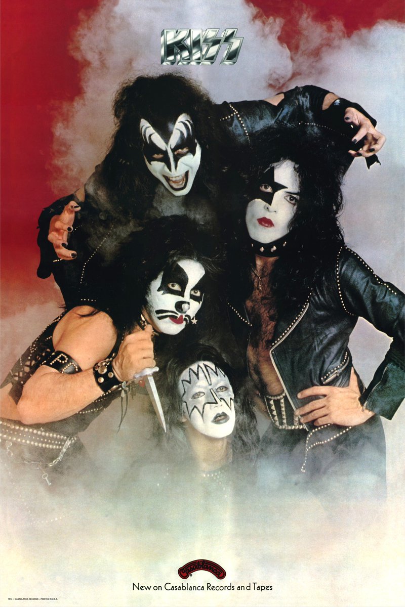 KISS TURNS 50! Wow! 50 years ago today, Gene, Paul, Ace and myself played our very first show at the Popcorn Club in Queens, New York - later known as The Coventry. It feels like it was yesterday. I never expected to be so blessed. Thank you & God Bless you #KissArmy ! #Kiss