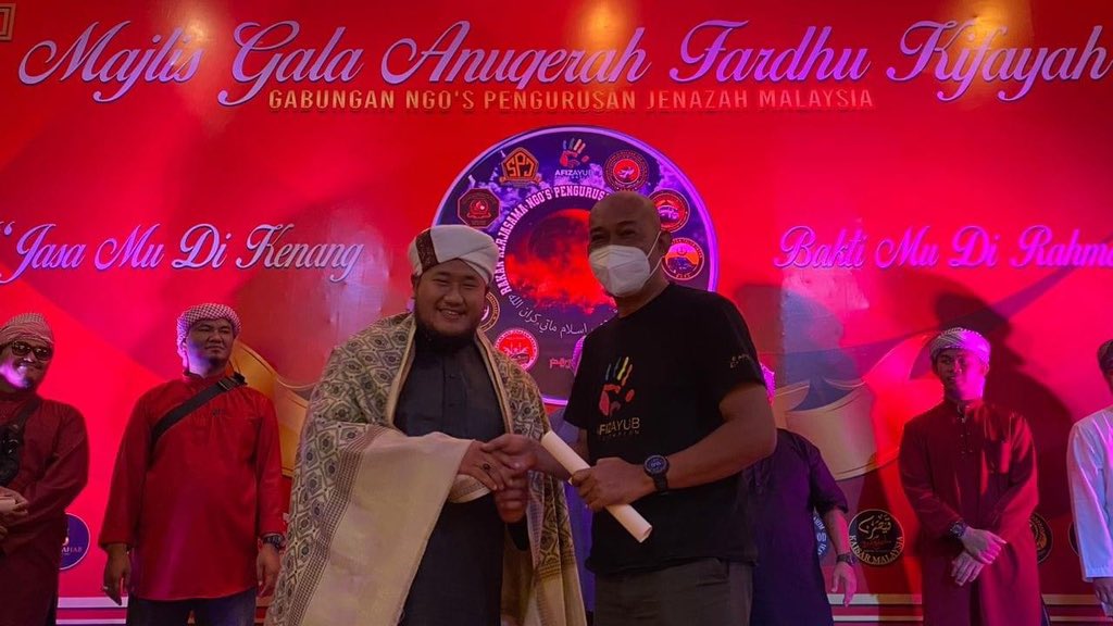 azlihjayub's tweet image. Majlis Gala Anugerah Fardu Kifiyah Gabungan NGO’s Pengurusan Jenazah Malaysia 2022/2023

#TeamAA
#doitforAllah
#urusjenazahpercuma