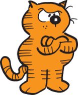 little guy alert! here is heathcliff