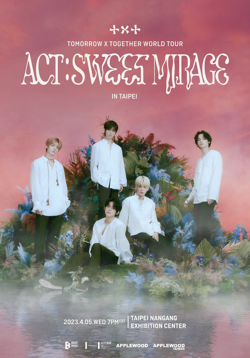 [Notice] TOMORROW X TOGETHER WORLD TOUR <ACT :SWEET MIRAGE> IN ASIA 예매 안내 (+ENG/JPN/CHN) weverse.io/txt/notice/124… #투모로우바이투게더 #TOMORROW_X_TOGETHER #TXT #ACT_SWEET_MIRAGE #TXT_ASM_TOUR