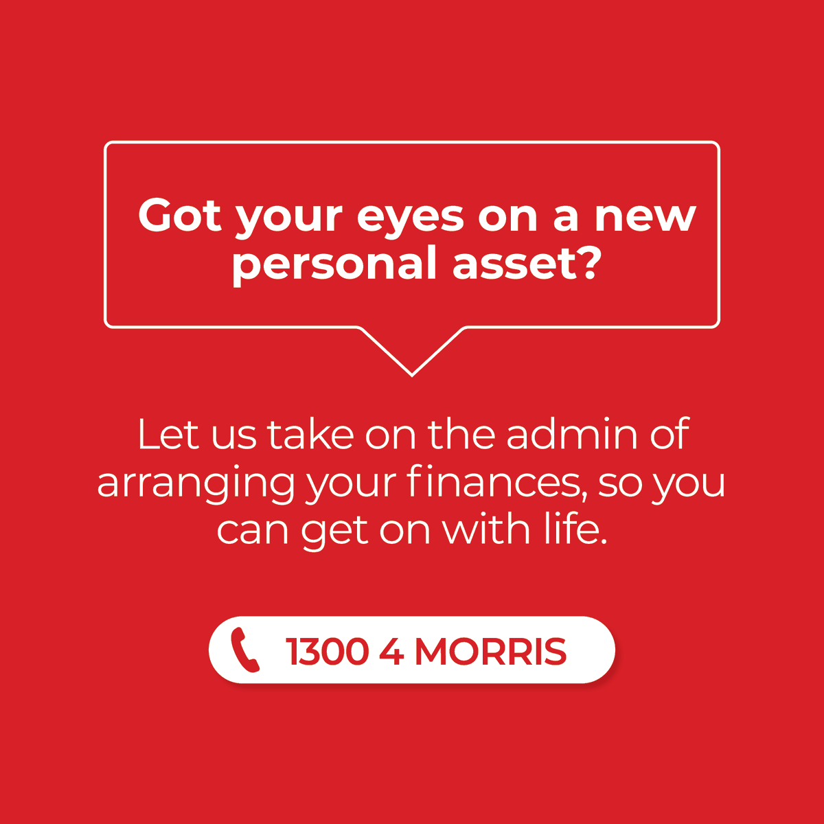 MorrisFinance's tweet photo. Let us take on the admin of arranging your finances.
Call us today on 1300 4 MORRIS to start your finance enquiry.
#BoatFinance #CarFinance #CaravanFinance #MarineFinance #MotorbikeFinance #PersonalFinance #SuccessTogether #VanFinance https://t.co/ACzwi7ohjg