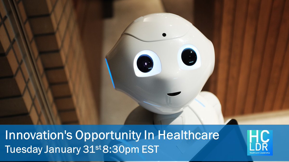 Joe Babaian 🇺🇦 (@joebabaian) on Twitter photo Just published this week's #hcldr on - Innovation's Opportunity In Healthcare.
Talking about sustainable innovation - shout out to
<a href="/wakeforestmed/">Wake Forest University School of Medicine</a> <a href="/AtriumHealth/">Atrium Health</a> Charlotte & <a href="/DellMedSchool/">Dell Medical School</a> as examples!
Join us Tue Jan 31st at 8:30p E
Blog: hcldr.wordpress.com/2023/01/30/inn… Just published this week's #hcldr on - Innovation's Opportunity In Healthcare.
Talking about sustainable innovation - shout out to
<a href="/wakeforestmed/">Wake Forest University School of Medicine</a> <a href="/AtriumHealth/">Atrium Health</a> Charlotte & <a href="/DellMedSchool/">Dell Medical School</a> as examples!
Join us Tue Jan 31st at 8:30p E
Blog: hcldr.wordpress.com/2023/01/30/inn…
