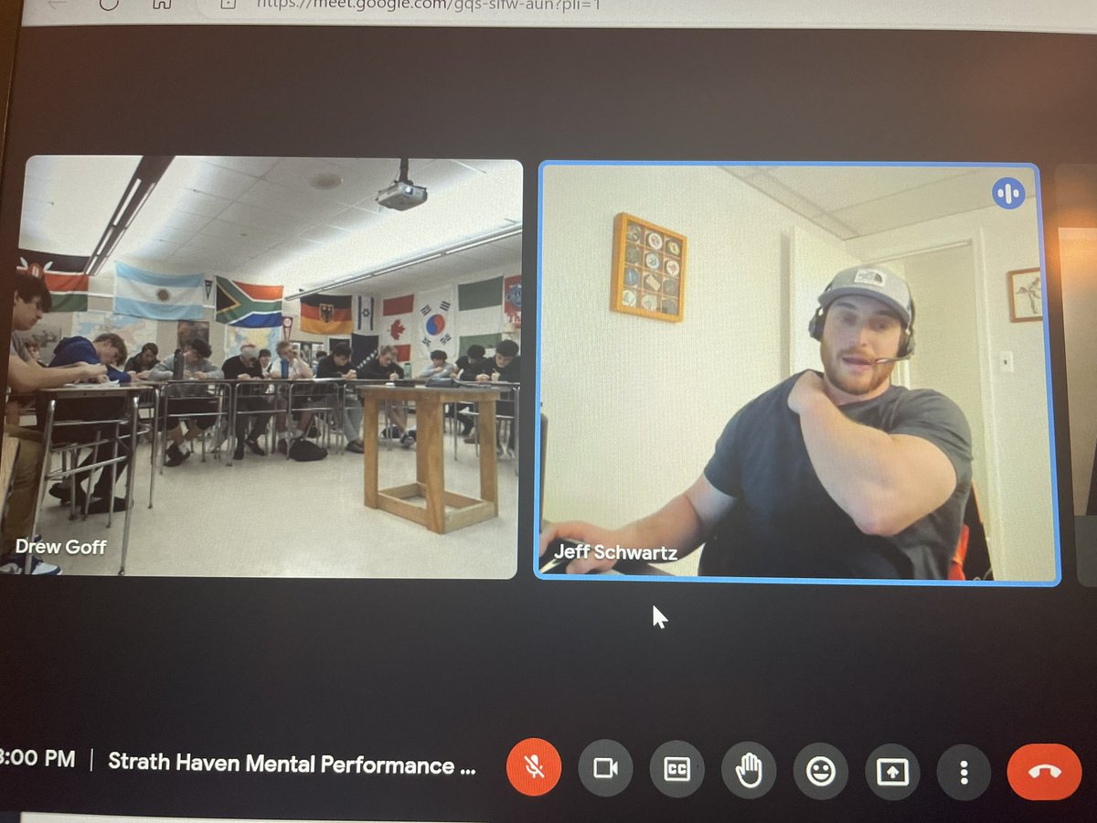 SHBoysLacrosse's tweet image. Night 1 of Mental Performance Training with @MabryAcademy 
#Raisethefloor