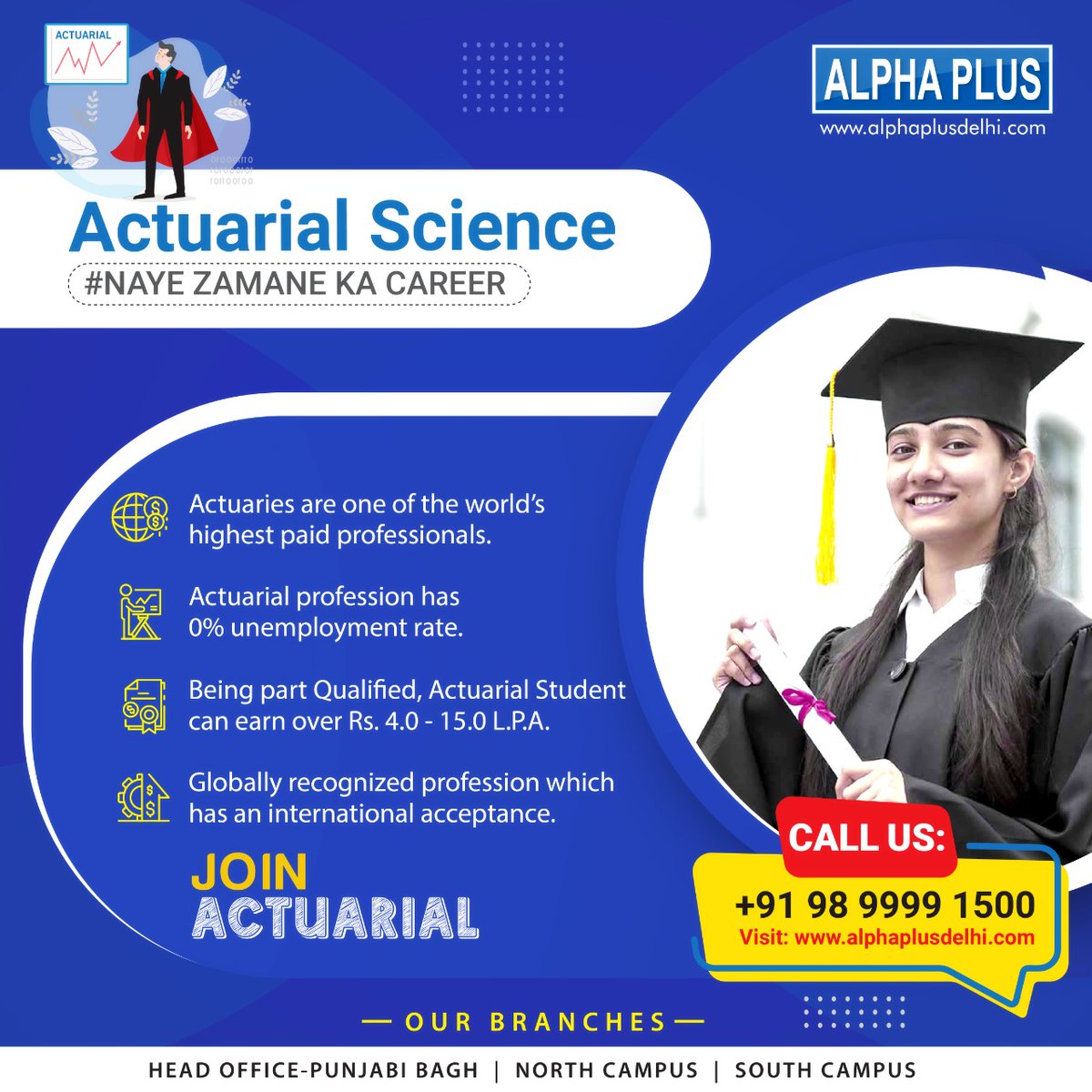 Alphaplusmath's tweet image. Challenge yourself with combination of Actuarial studies, economics, finance and mathematics for a colourful career in financial or non-financial or non-financial industries 
#alphaplus #alphaplusactuarial  #actuarialscience #actuaries #actuarynews #actuaryjobs   #actuaryproblems