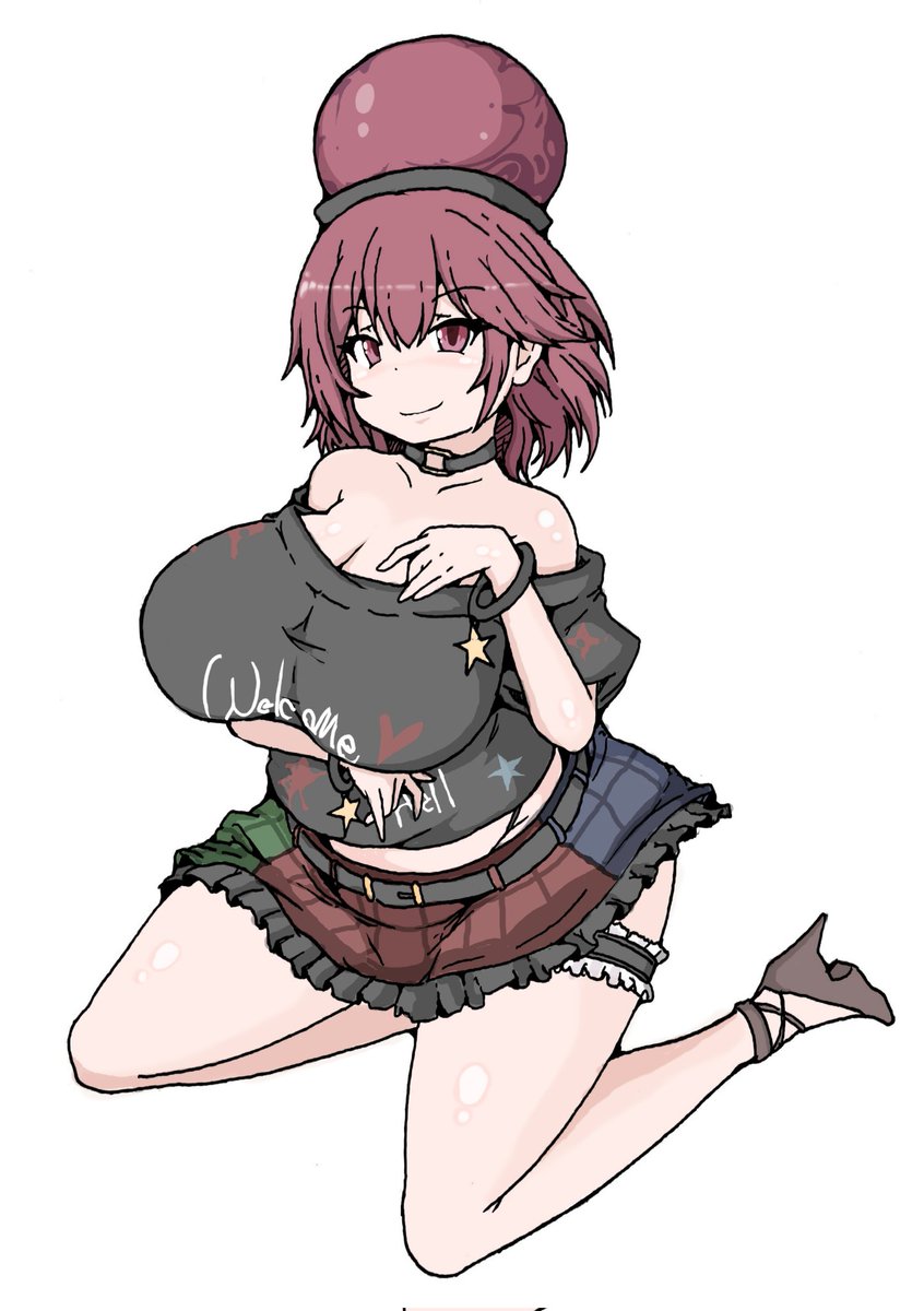 今月描いた載せれそうな絵です。はい 