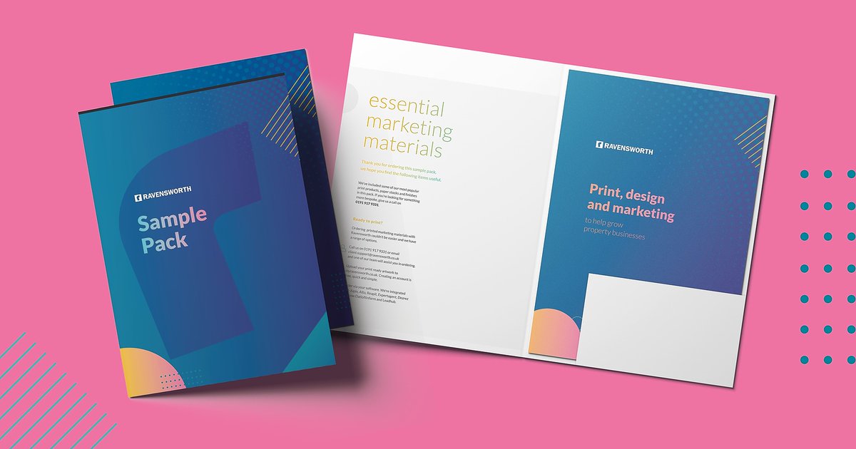 RavensworthUK's tweet photo. ORDER YOUR SAMPLE PACK TODAY✔️
See for yourself the quality of our design and print 😃 https://t.co/Jz1gw7lq2F
#propertymarketing #printmarketing #estateagents #ukpropertymarket https://t.co/4vkQZ2IaT6