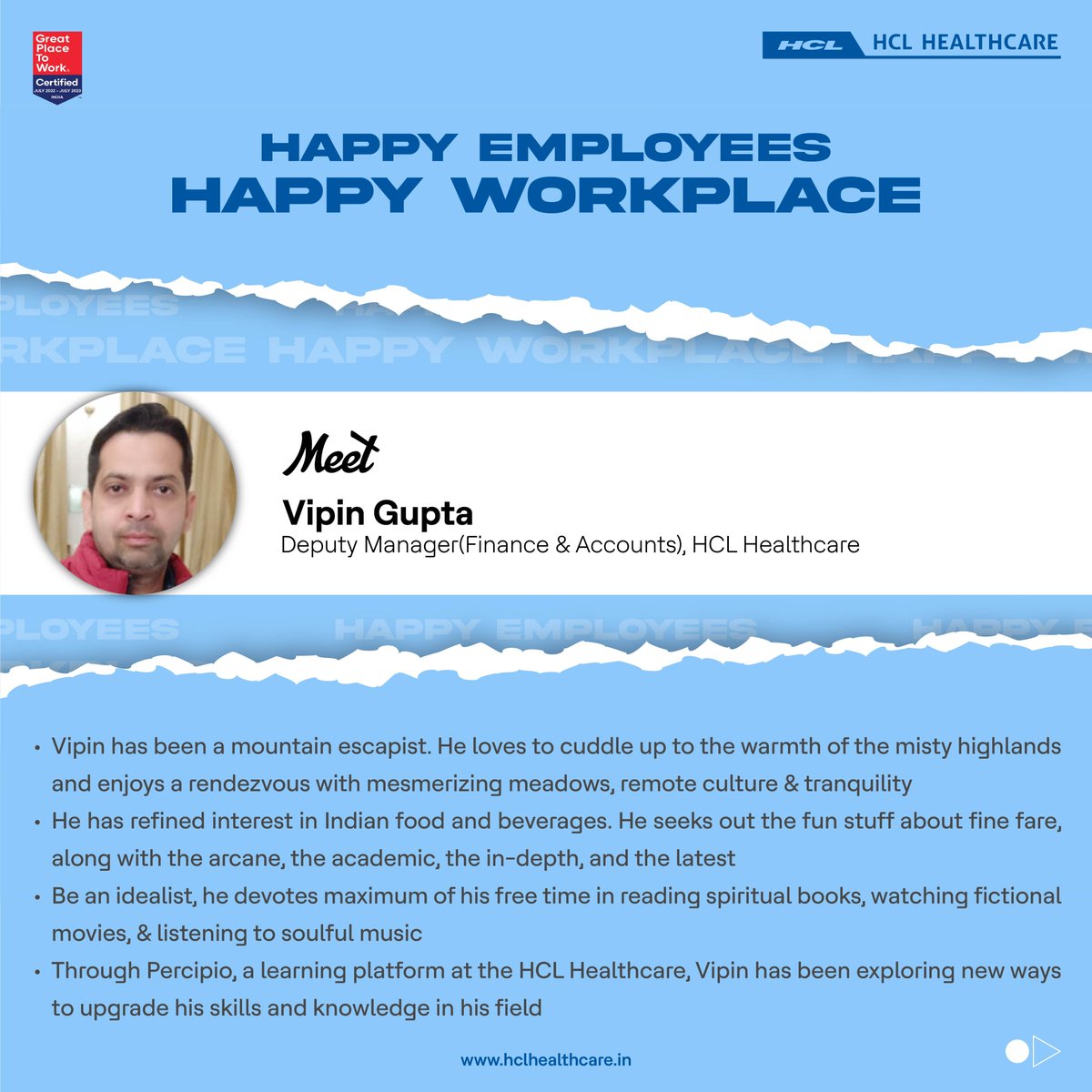 HCL Healthcare tweet media