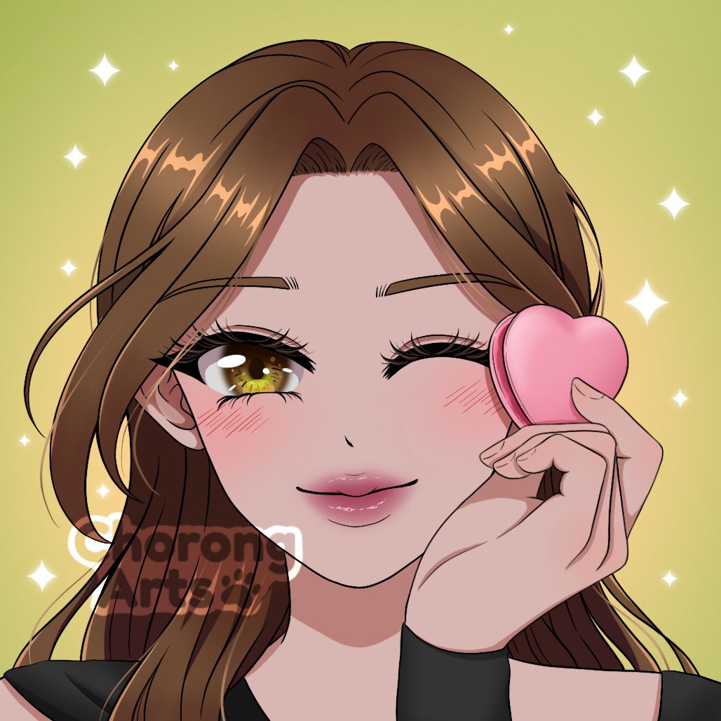 chorongarts's tweet photo. A new commission I just did 💖 hehehe #art #commission #artwork #drawing https://t.co/paBR59zir5