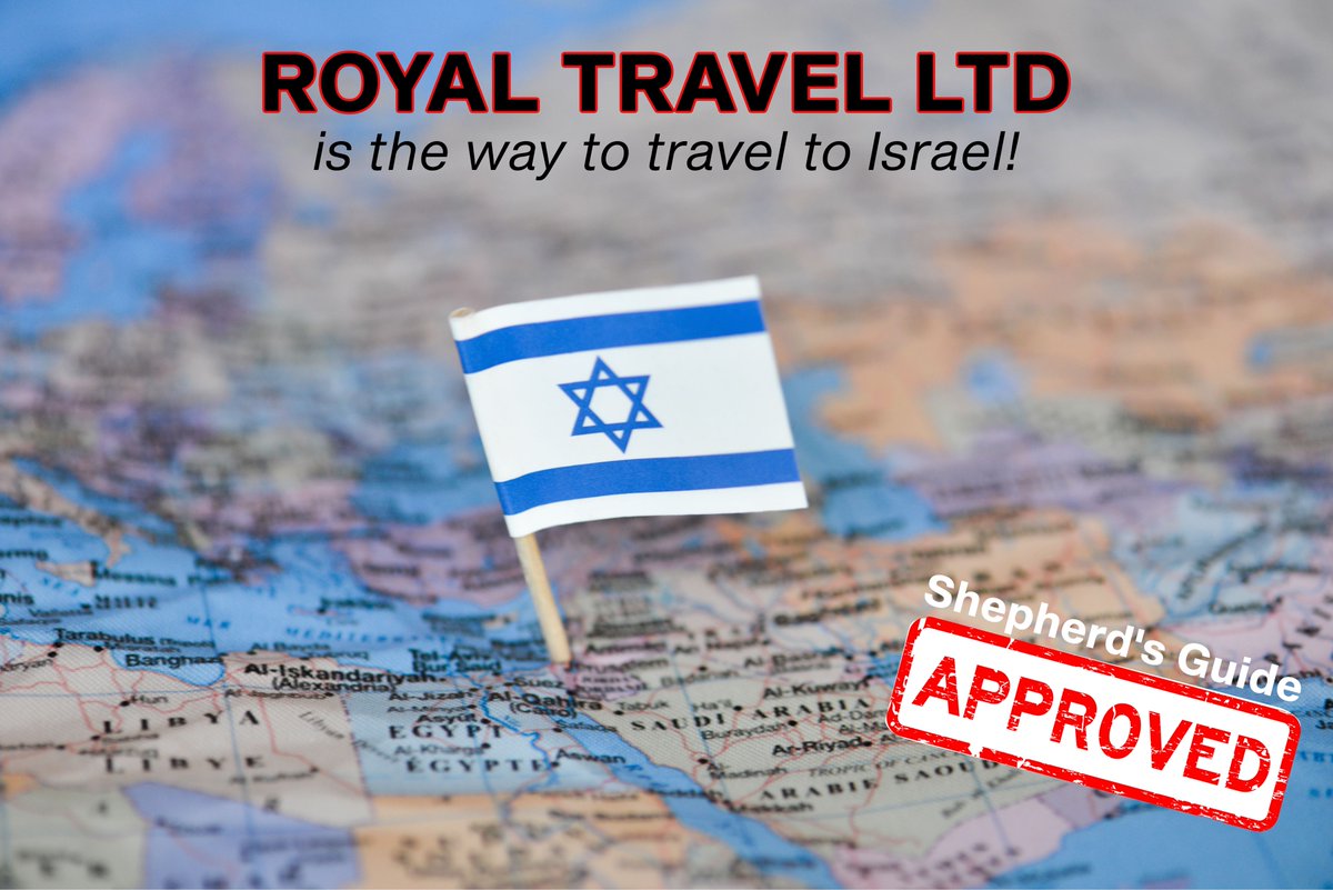 DRLAMB's tweet image. Want to travel to Israel - Royal Travel LTD is the way to go. Take it from our personal experience. Check out all of their travel options: shepherdsguide.com