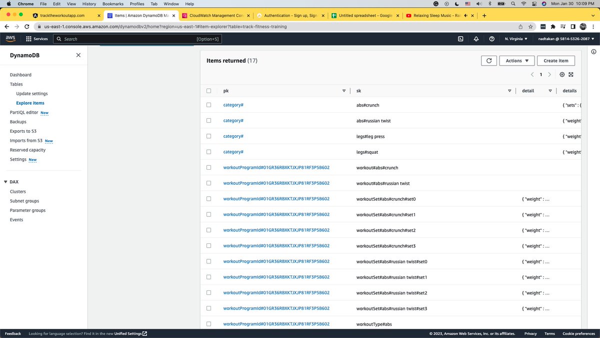 nadtakanfuthoem's tweet photo. Alright, v 0.2 is better looking after implementing ULID. #dynamodb #singletable https://t.co/0BDo7cgWql