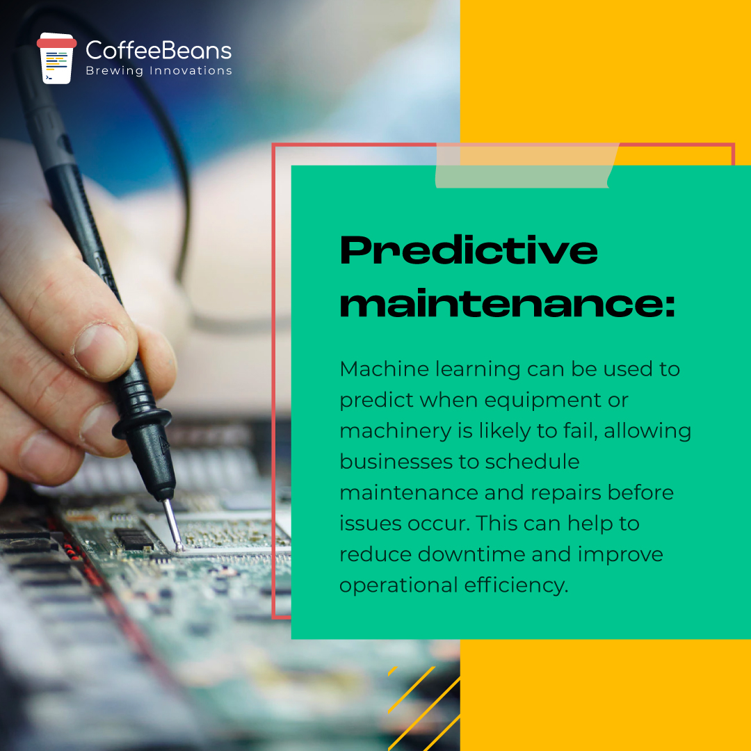 CoffeeBeans_IO's tweet photo. In today’s dynamic digital-first world, businesses, regardless of their size, are putting resources into Machine Learning solutions.

Get in touch with our technology experts at https://t.co/q8ZTeEnSq7 to know more.

#CoffeeBeans #AI #MachineLearning #TechnologyConsultants #ML https://t.co/cZWDu5QbQf