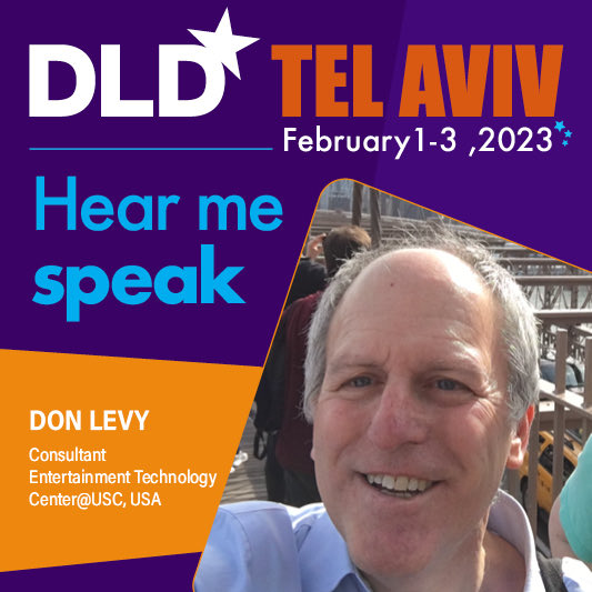 Looking forward - literally - to the future of entertainment, where, what, and how we will experience and enjoy.