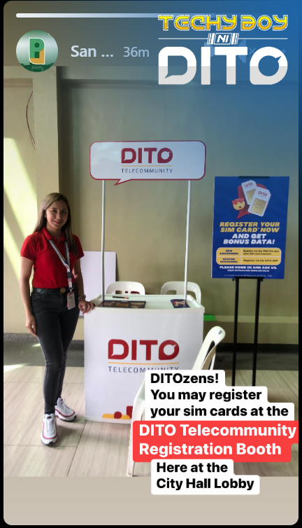 techyboynidito's tweet photo. Sa mga ka-DITO naten sa San Pedro, Laguna. Si DITO ay nag lagay nang booth ngayon sa harap ng Front Lobby ng City...

Link to full article -> https://t.co/mjYkSzNsCk

💙💛❤

#DITOTelecommunity #DITOkana #DITOnaTayo #kaDITO #joinkanaDITO #DITOph #DITOTelecom #DITO #TechyBoyniDITO https://t.co/ww0ysijoGx