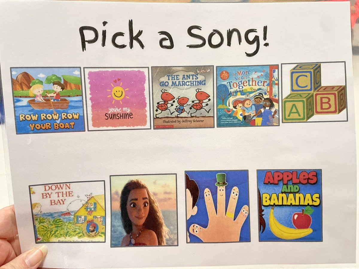 MsWillettR's tweet image. How awesome is our @oakwrdsb Music teacher @ShantzStephanie?! She created visual choice cards for our #OakCreekAces to have their say during their #MusicClass! #OCproud #OwlCommunity #SpecialEducation