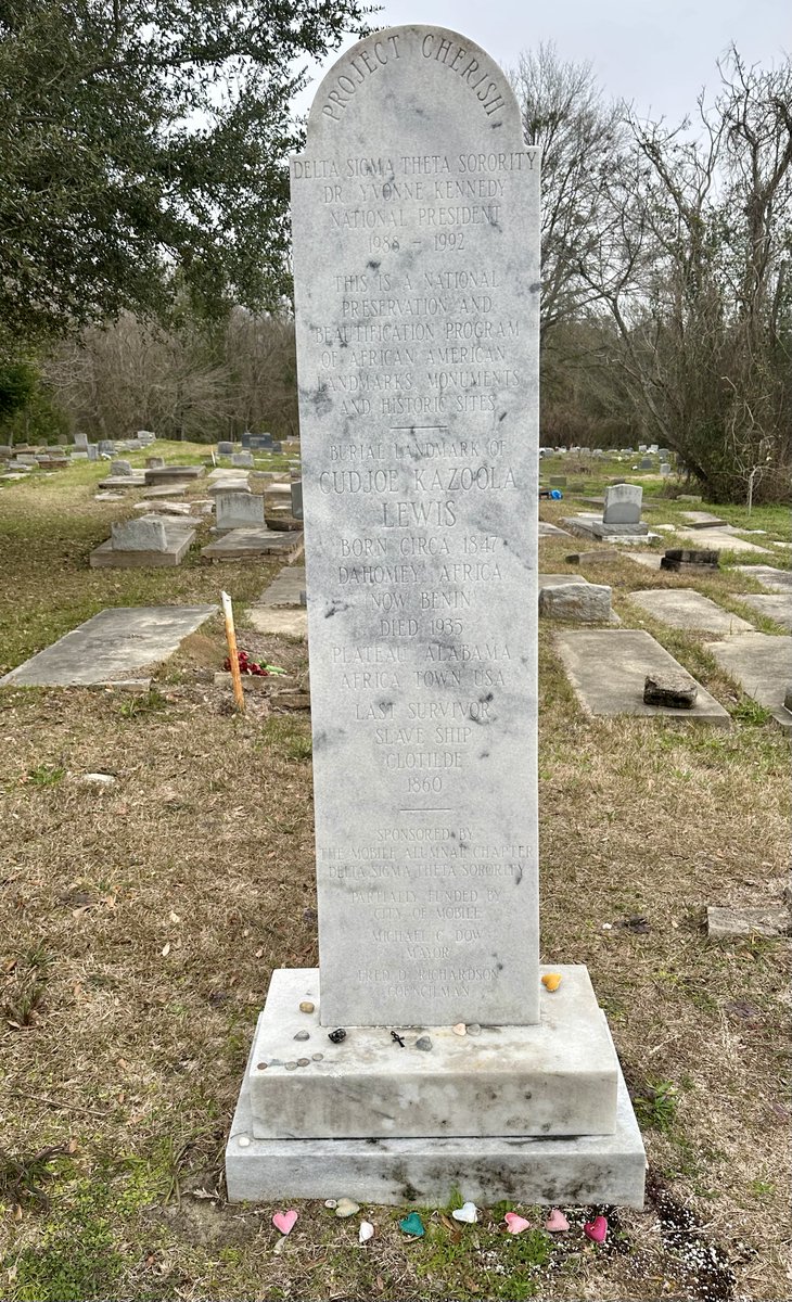 Decided to take time away from #NFL world &amp; visit  Africatown which sits 5-miles away from the heart of the #SeniorBowl . Everyone here should visit/learn.
If you don't know A-town &amp; The Clotilda, I STRONGLY recommend watching descendantfilm.com by <a href="/margaretlbrown/">Margaret Brown</a> <a href="/netflix/">Netflix</a>