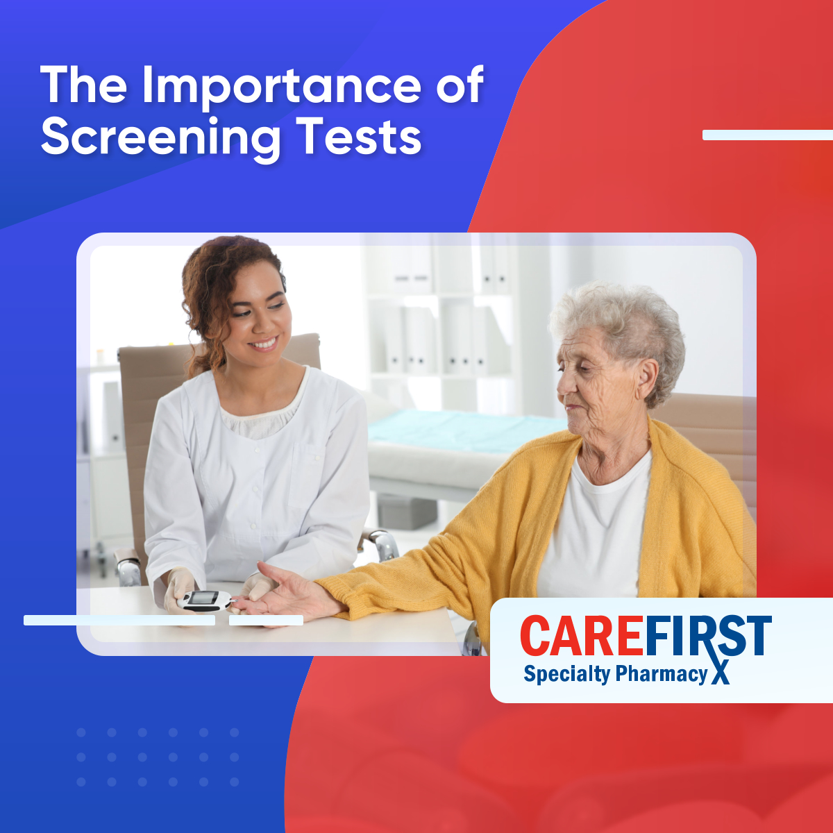Screening tests, such as blood tests, pap smears, and diabetes tests, are the first step in diagnosing potential diseases among individuals who are not presenting symptoms. 

Read more: facebook.com/permalink.php?…

#ScreeningTests #Pharmacy #CharlotteNC