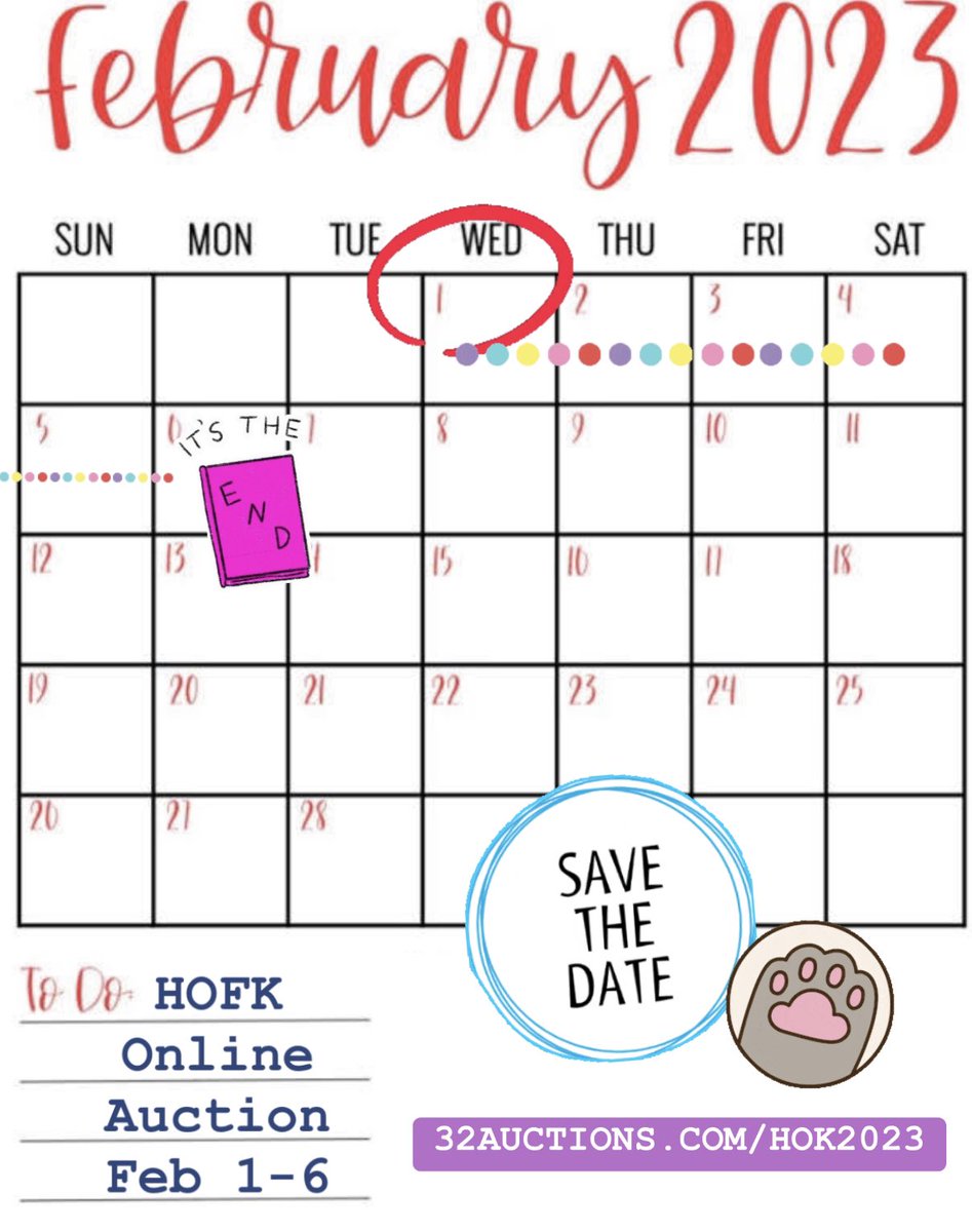 #savethedate #fundraiser #comingsoon #feb 1-6 #giveback #ottawa #ottawaevents #sneakpeek #helpottawafurkids #savethedate #onlineauction #supportsmallbusinesses 32auctions.com/HOFK2023