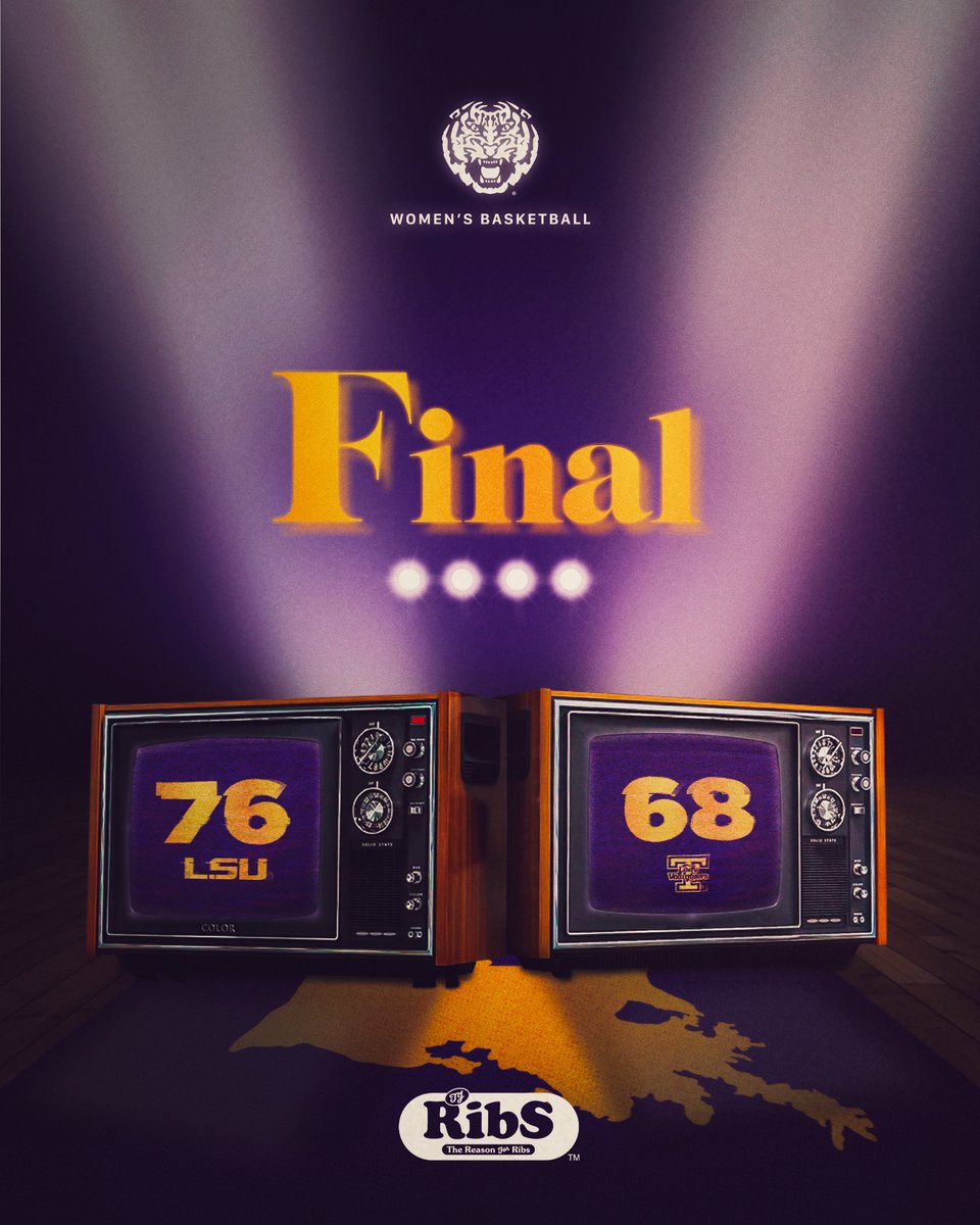 LSUwbkb's tweet photo. Sold out and showed out

21-0 https://t.co/k8x6xAUIcd
