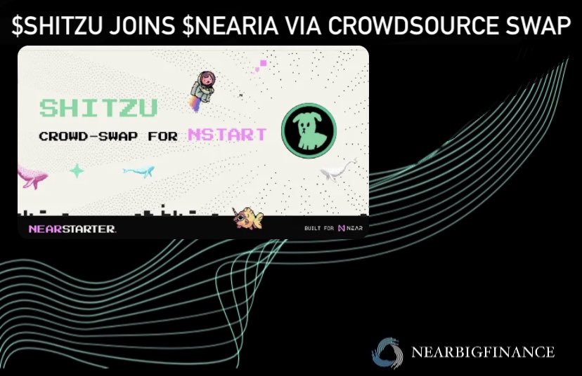 NEARIA is in a quest to represent #diversity of <a href="/NEARProtocol/">NEAR Protocol</a> and <a href="/auroraisnear/">Aurora</a>. As such, $SHITZU is among index components 🪙

SHITZU <> NSTART crowd-swap to feed NEARIA #Index Pool ✔️

Read more 🔦
medium.com/near-starter/s…

#NEARBigFinance #NEARBigNews #NEAR