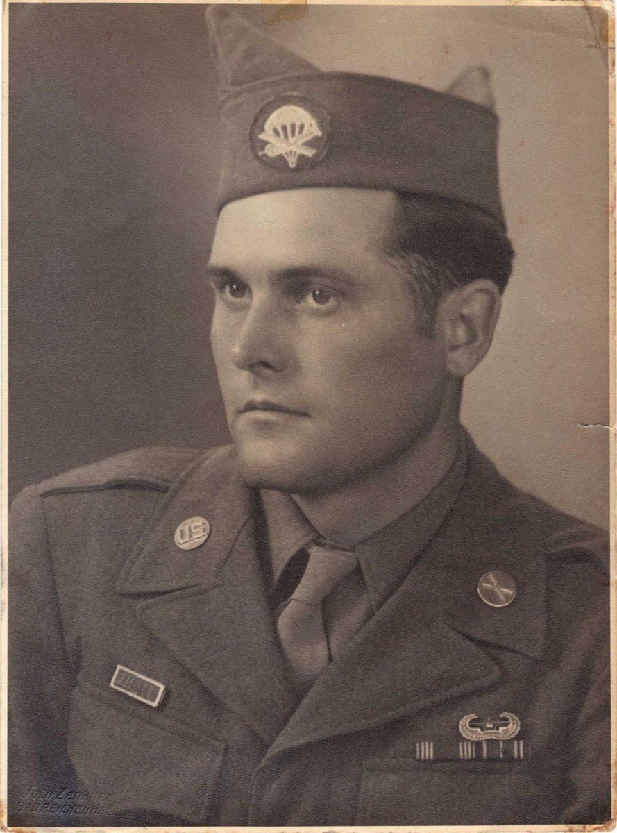 SoldiersWhisper's tweet image. Video interviews here: glynhaynie.net/history.html 
“My uncle, Delray Herrington, served with 101st Airborne Division Glider Field Artillery during World War II. He landed at Omaha Beach on D-Day, participated in Operation Market Garden &amp;amp; Bastogne.” - Glyn Haynie #VietnamWar #Veteran